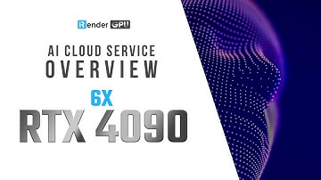AI Cloud Service Overview with 6x RTX4090 | iRender Cloud Rendering