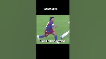 Thumbnail of Ronaldinho the magic man in football ❤️‍🩹 | #shorts #ronaldinho #legend