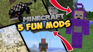 5 FUN MINECRAFT MODS FOR 1.11.2 - Minecraft 1.11 Mods #2