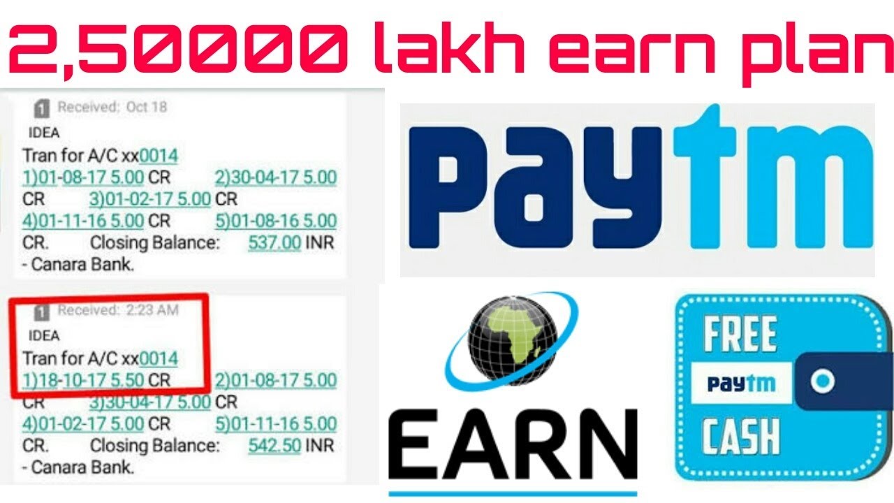 [ONEad]onead se paise kaise kamaye|onead referral code|paytm cash & bank transfer payout 2018 paytm cash deposit