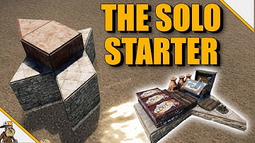 Rust Solo Starter Base - Rust Solo Base (Rust Base Design & Rust Building Tips)