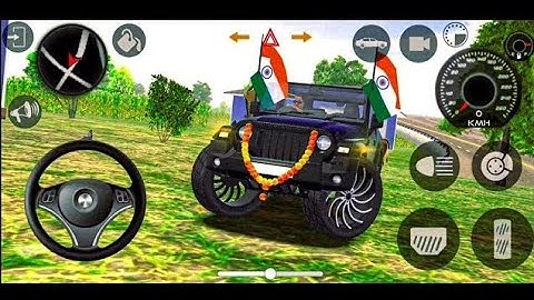Modified Mahindra Thar😈Games:Indian Thar (Gadi Wala Games) Car Game Android Game - Android Gameplay