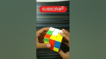 vertical stripes pattern on rubik