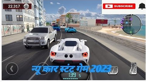 drive for speed simulator 3D car racing game video 2023