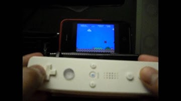 NES games on iPhone using Wiimote