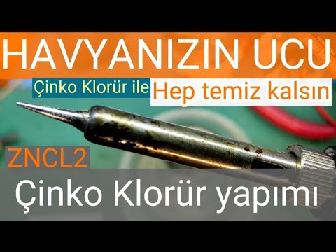 Çinko Klorür Yapımı / Çinko Klorür İle Havya Temizliği Nasıl Yapılır? Desülfatör Cihaz Tanıtımı..