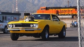 Crusher Camaro Hits the Drag Strip!  HOT ROD Unlimited Episode 3