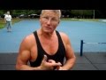 Super Strong 60 Year Old Man Gives Workout, Fitness, and Muscle Building Tips -- Brandon Carter
