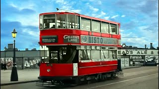 London 1930s in color [60fps, Remastered] w\/sound design added