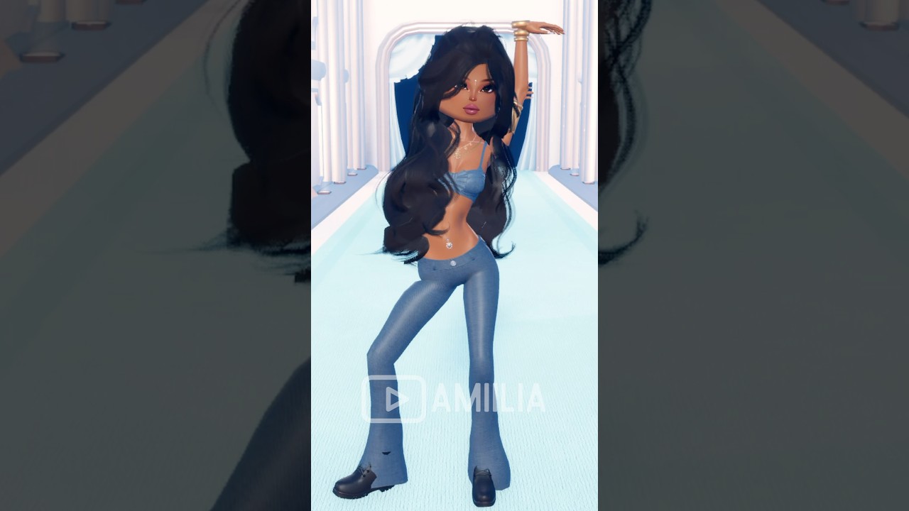 katseye denim dress Lara's Gap Outfit 💙✨ #roblox #dresstoimpress #katseye #shorts Size:Role Model (S / 4-6) Manon best-sellers Tory Burch Women's Linen