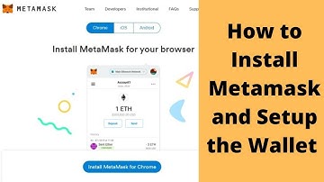 How to Install and Create a Metamask Wallet | Yetubit