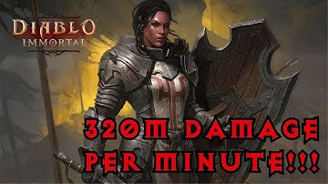 ULTIMATE HIGH DMG Crusader Build - 13M Peak / 5.3M Average DPS - Diablo Immortal