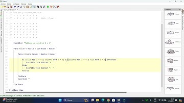 ♟️ Figura 4: Cómo Dibujar un Tablero de Ajedrez en PSeInt | Tutorial Paso a Paso 📚