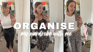 ORGANISE MY WARDROBE WITH ME