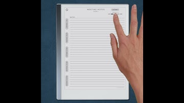 Meeting Notebook for reMarkable 2 - Hyperlink Navigation Showcase