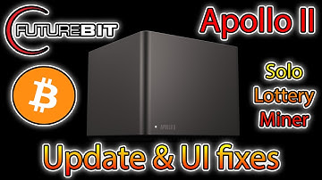 FutureBit Apollo OS - Apollo II update