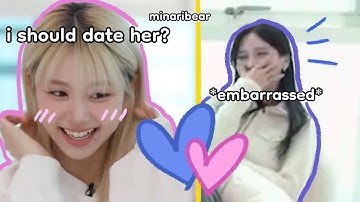 twice wants mina and chaeyoung to date