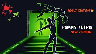 Can You Fit The Shape? (99% FAIL) Human Tetris х 2 Player Co-op! screenshot 4