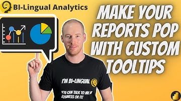 How To Create Custom Visual Tooltips in Power BI