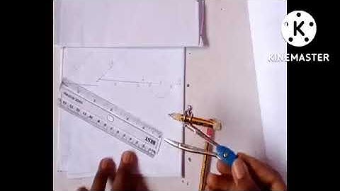 #Crash Technical drawing for SS1-3;  How to draw angle 45⁰