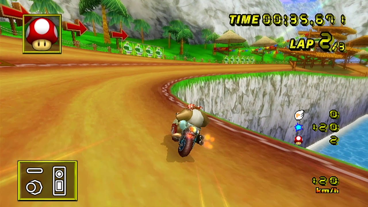 {MKW Former PR} DS Yoshi Falls | 