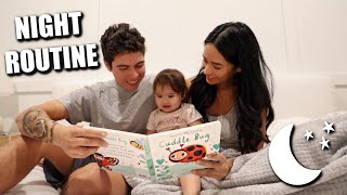 OUR NIGHT ROUTINE WITH A BABY!!!