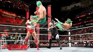 The Lucha Dragons Vs Kevin Owens Alberto Del Rio Raw June 13 2016