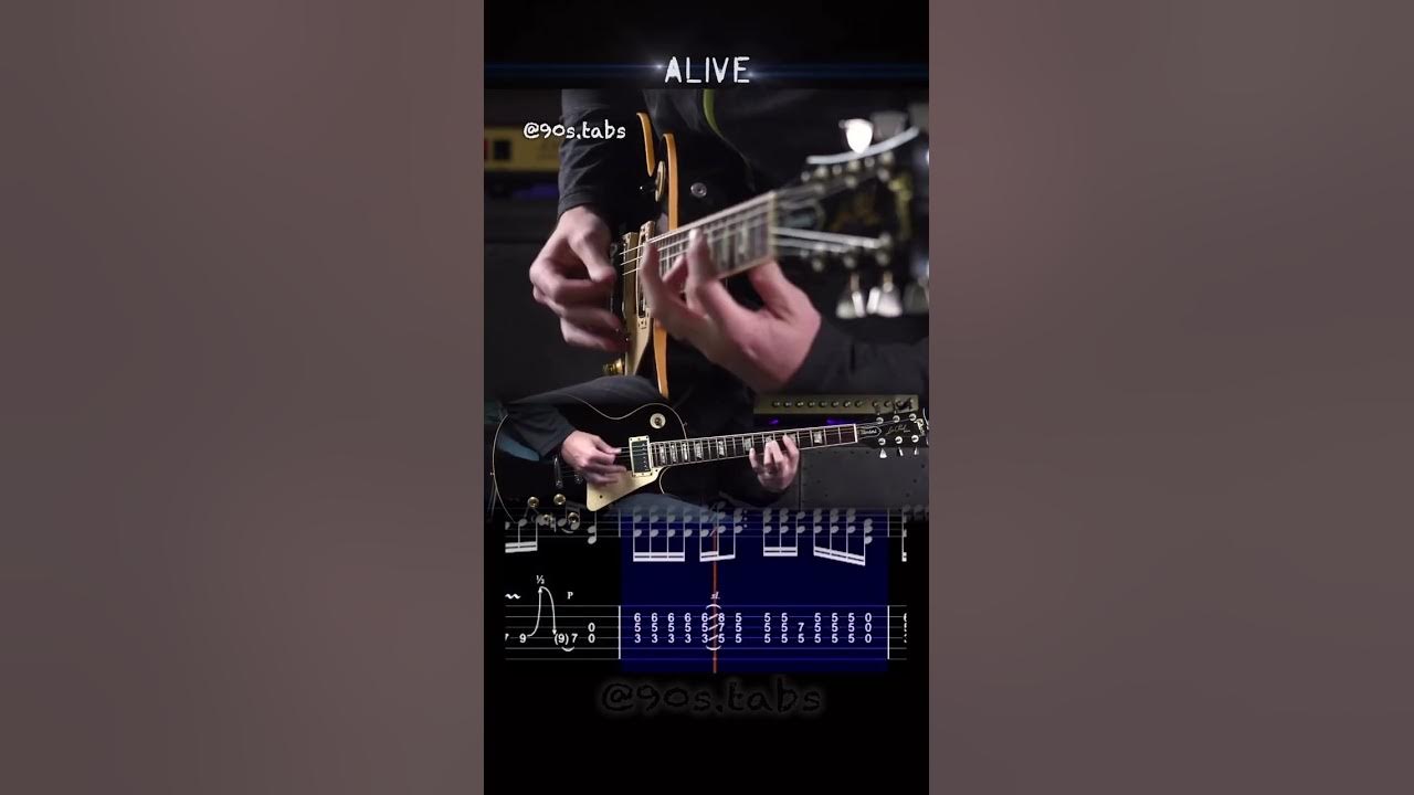 pearl jam alive guitar pro tab download