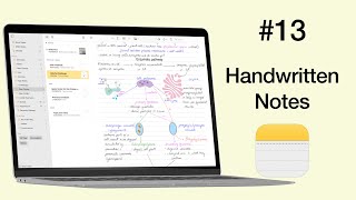 #13 Apple Notes (Mac): Handwritten Notes for Beginners