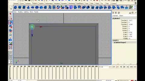 Maya Dynamics Tutorials - Creating Bowling by using Mya Dynamics