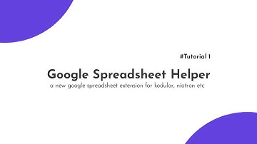 New Google spreadsheet helper extension for app inventor, kodular, Niotron etc