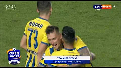 Παναιτωλικός - ΑΕΚ 2-1 11η αγ. Super League. (24/11/2018)