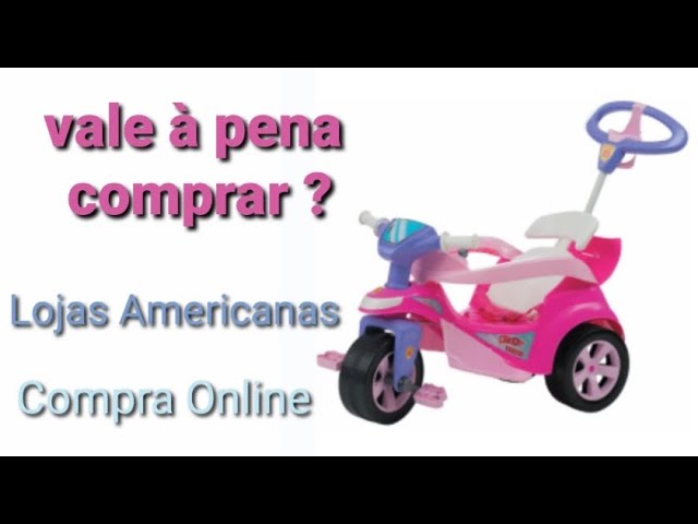 Triciclo Infantil com Capota 2 em 1 Zupa Baby Style