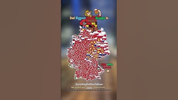 2e grootste etnische groepen in Duitsland! 🇩🇪🚘 #shorts #kaart #europa #geografie