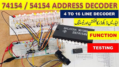 {679} S74154 4 to 16 line decoder / demultiplexer