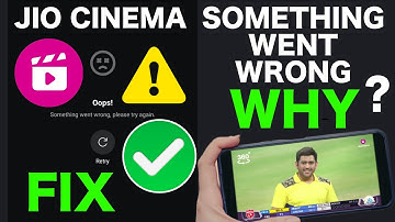 FIX Jio Cinema App Not Opening ? Jio Cinema Down ? Something Went Wrong ?