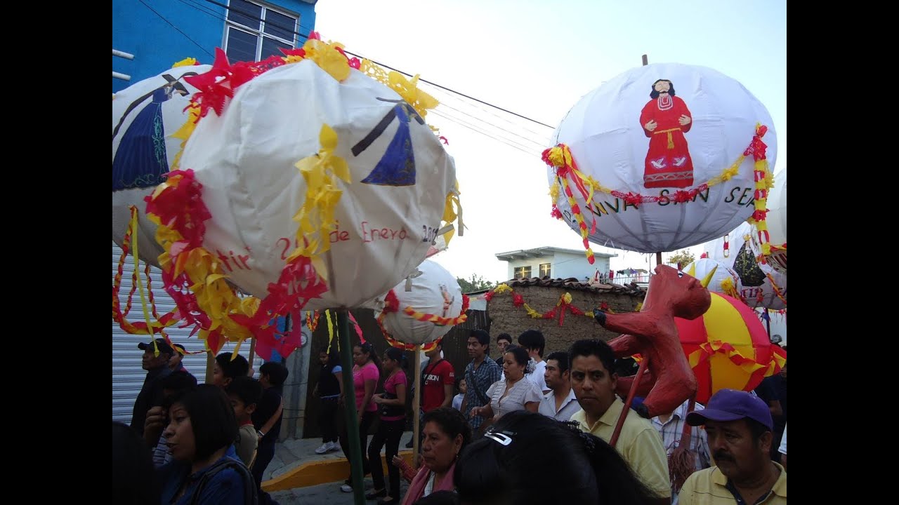 Convite de Flores, San Sebastian Tutla, Oaxaca (enero 2012)