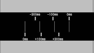 Lip sync test signal for zoom video confarence リップシンク