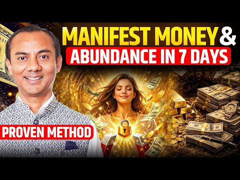 Manifest Money Fast? 7-Day Wealth Blueprint Revealed🔥| Scarcity to Abundance | Mindset Reset