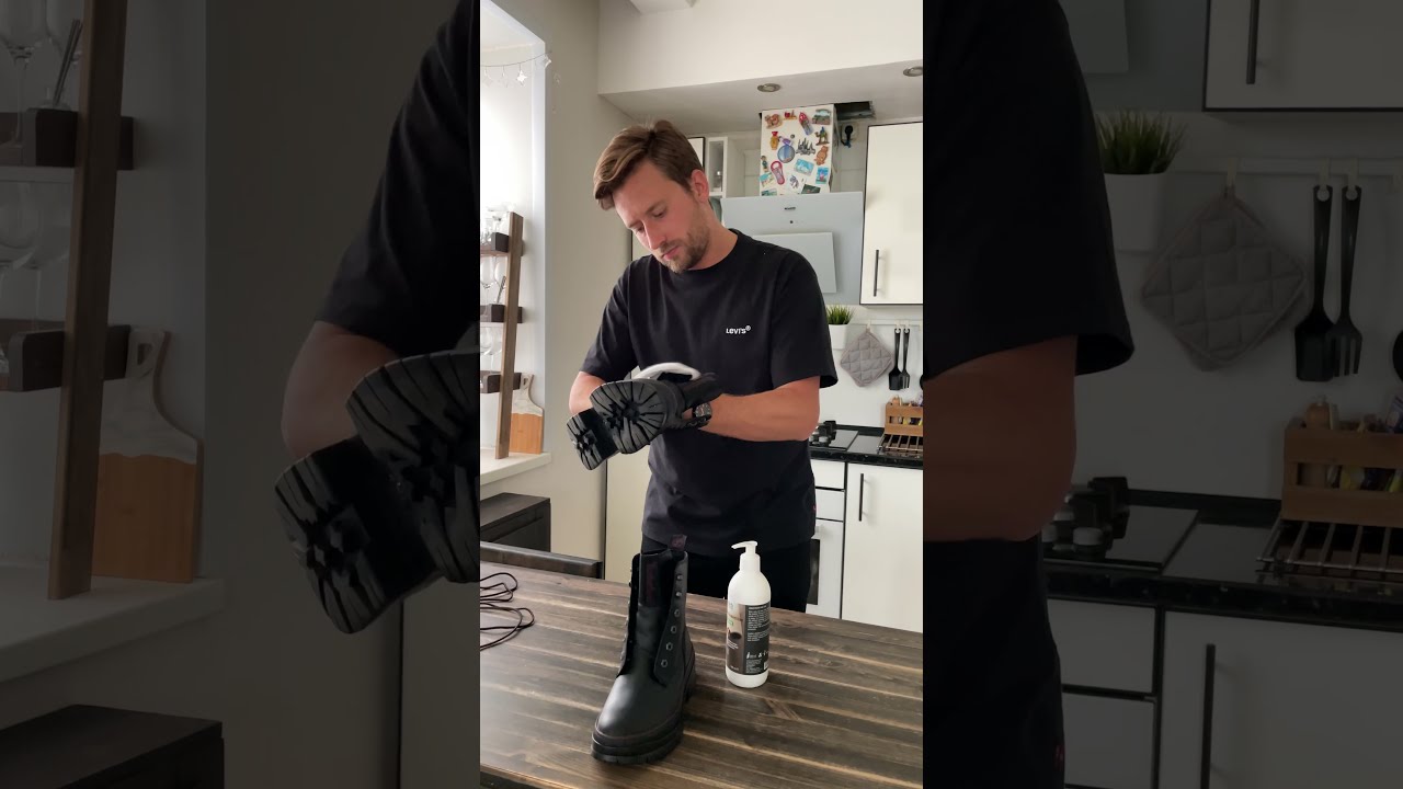 Мастер-класс: как обрабатывать обувь #Shorts - YouTube