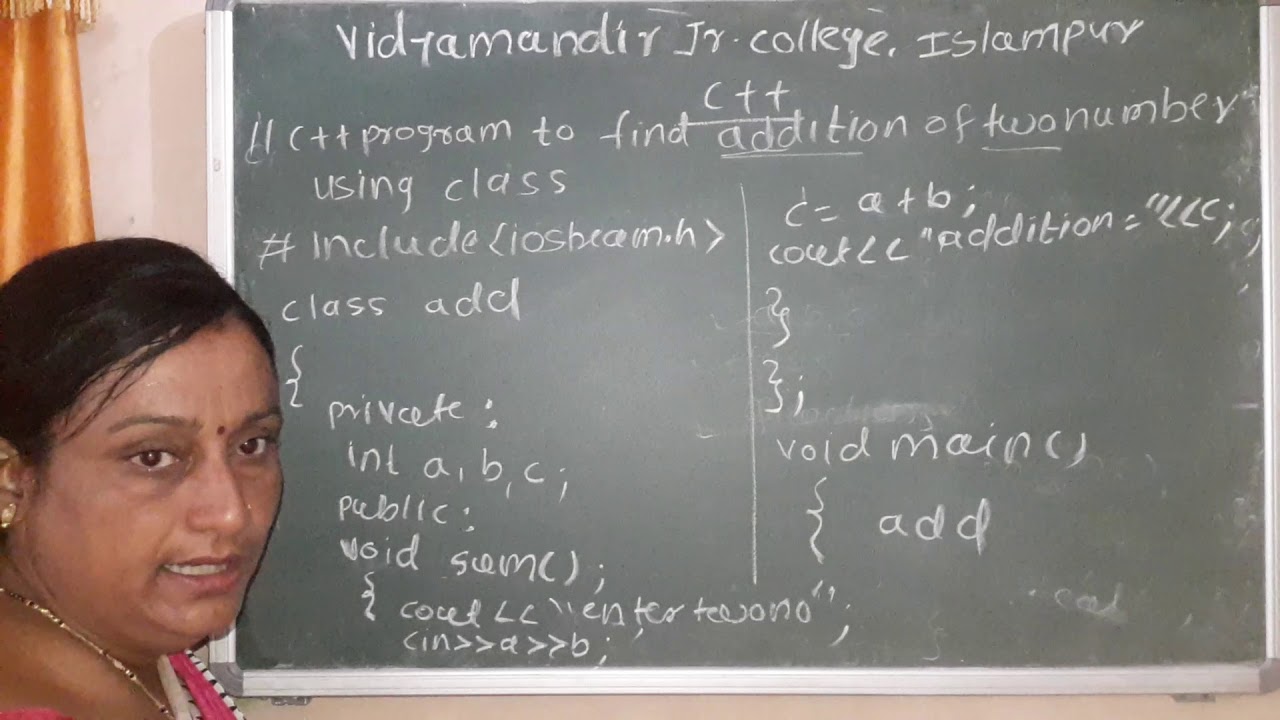 C++ Programs on a class - YouTube