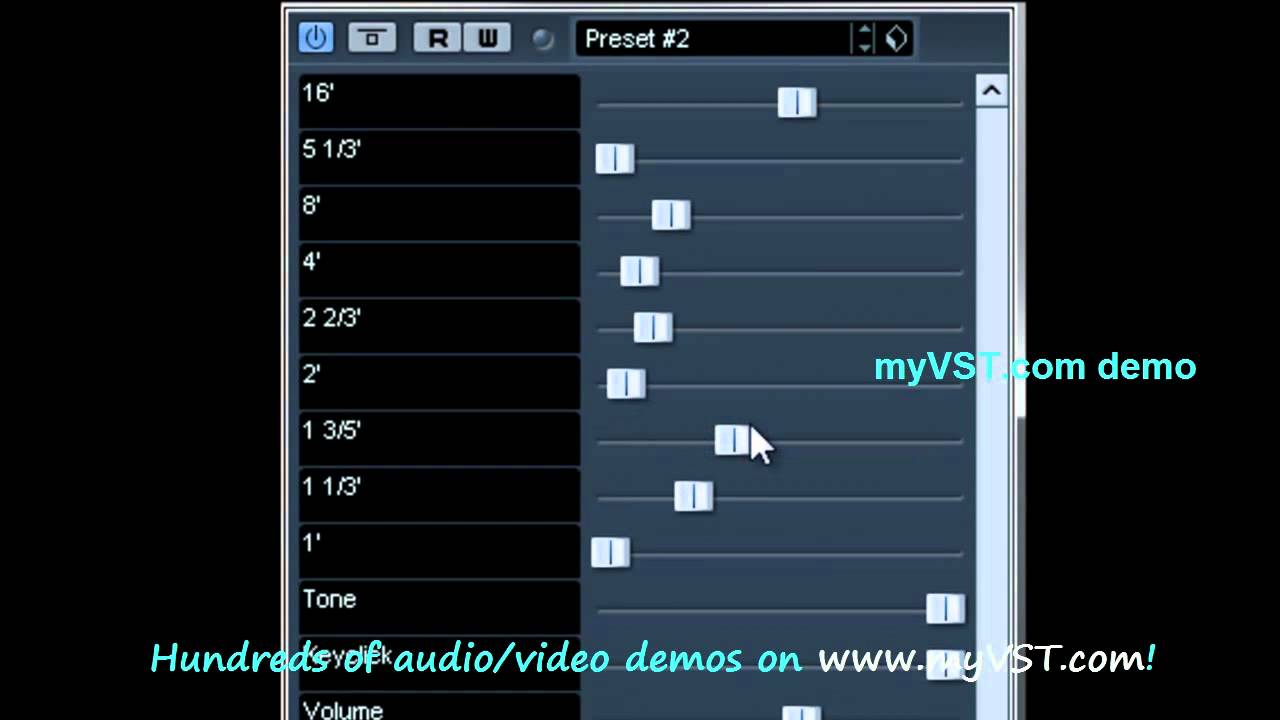 CetoneOrg  - Free VST - myVST Demo