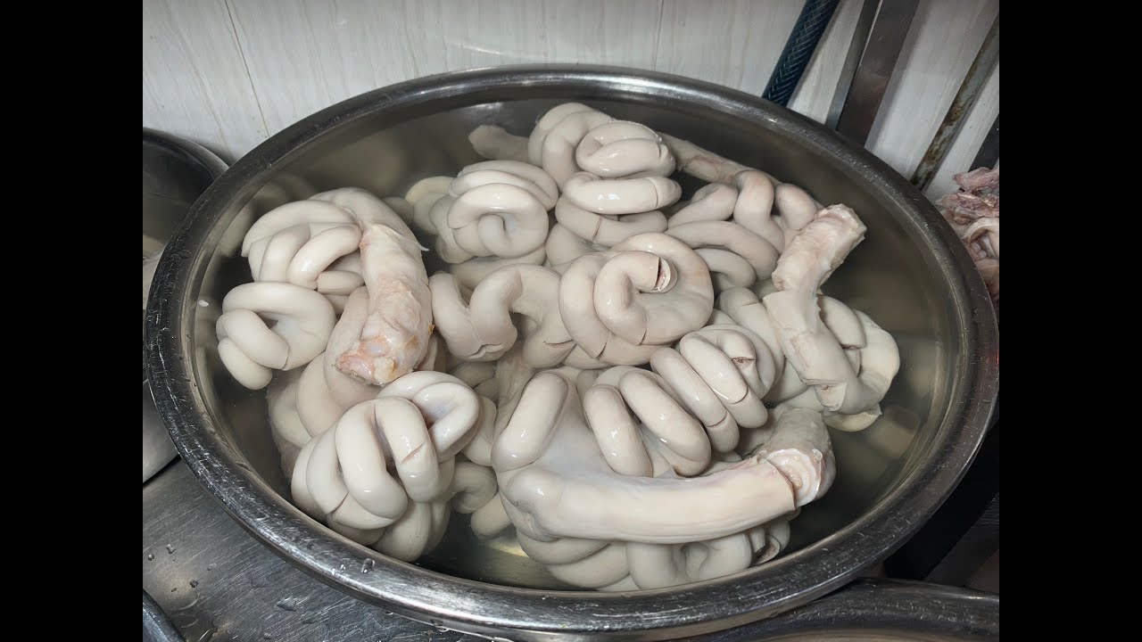 Top Amazing Vietnamese Street Food From Pig intestines Street Food