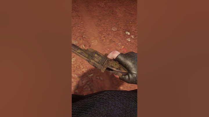 ปืน ของคู่กายประจำตัวคาวบอยที่ไม่ใช่มีไว้แค่ยิง ต้องดูแลด้วย!  #เกม  #rdr2 #incollection