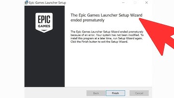 How to FIX Epic Games Launcher Setup Wizard Ended Prematurely