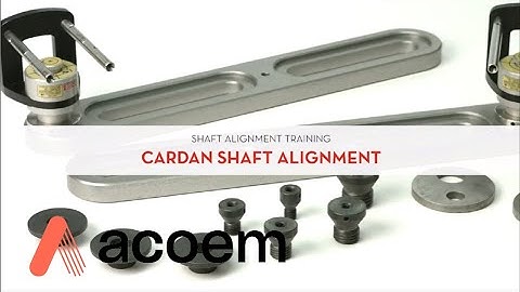 Shaft Alignment Training:  Cardan (Offset) Shaft Alignment | ACOEM