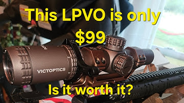 Best entry level LPVO under $400? 1-6x24 illuminated scope! 