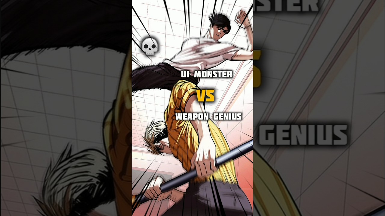Weapon Master Goo kim vs UI Daniel Park | ryukin senpai #manhwa #shorts
