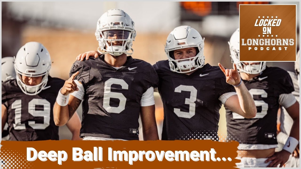 Texas Longhorns Football Team Will Quinn Ewers and the Deep Passing