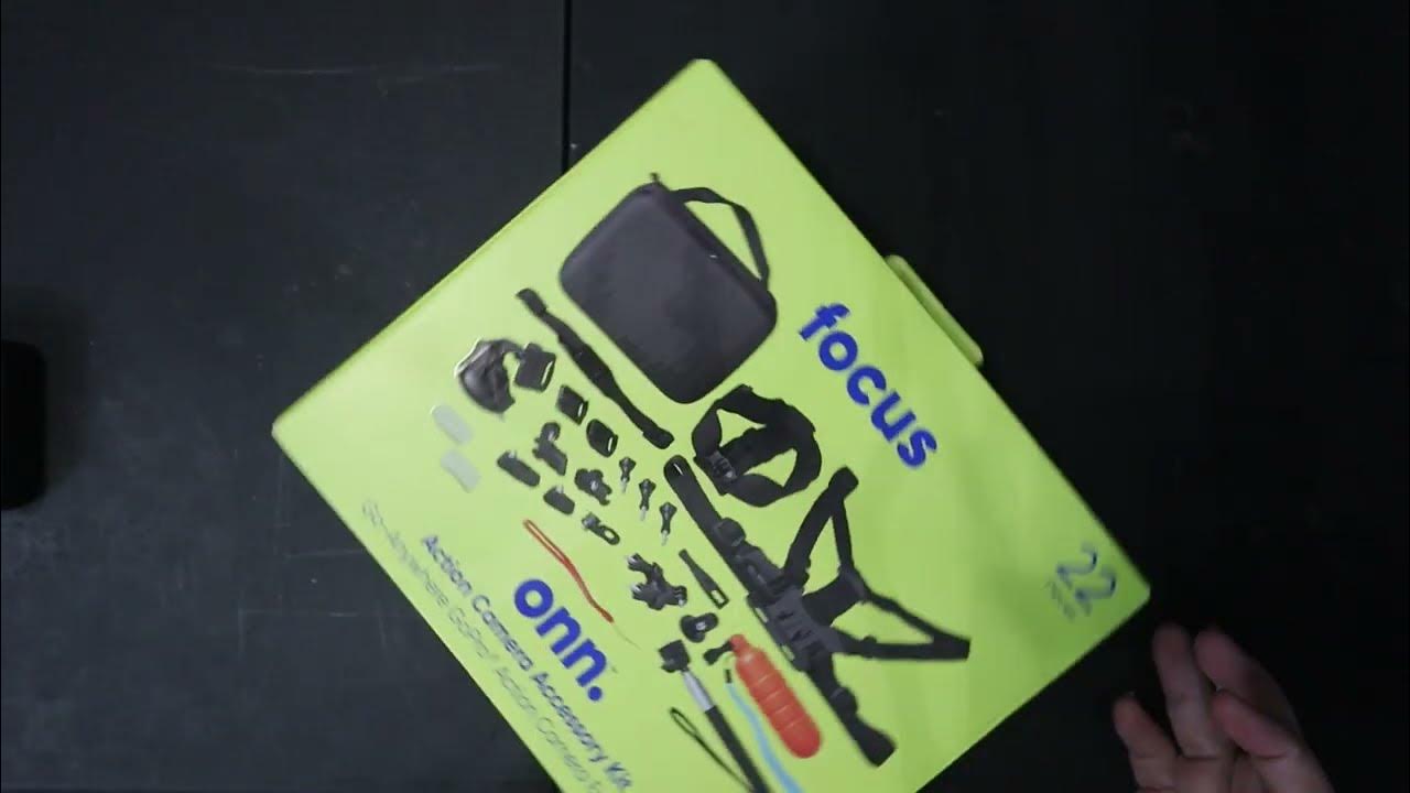 FOCUS onn action camera kit YouTube
